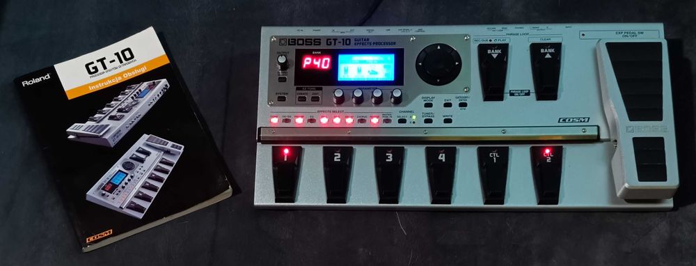 Procesor gitarowy BOSS GT-10 – legenda brzmienia!