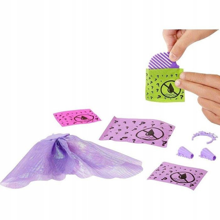 Lalka Barbie Kolorowa Niespodzianka Syrenka Color Reveal