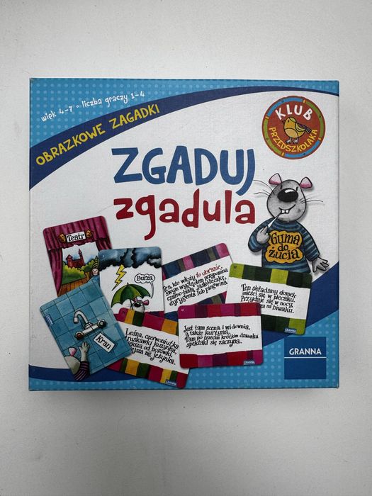 Gra edukacyjna ‚Zgaduj zgadula’ 4-7 lat