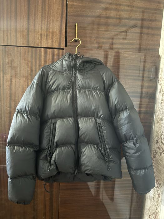 zara puffer s size