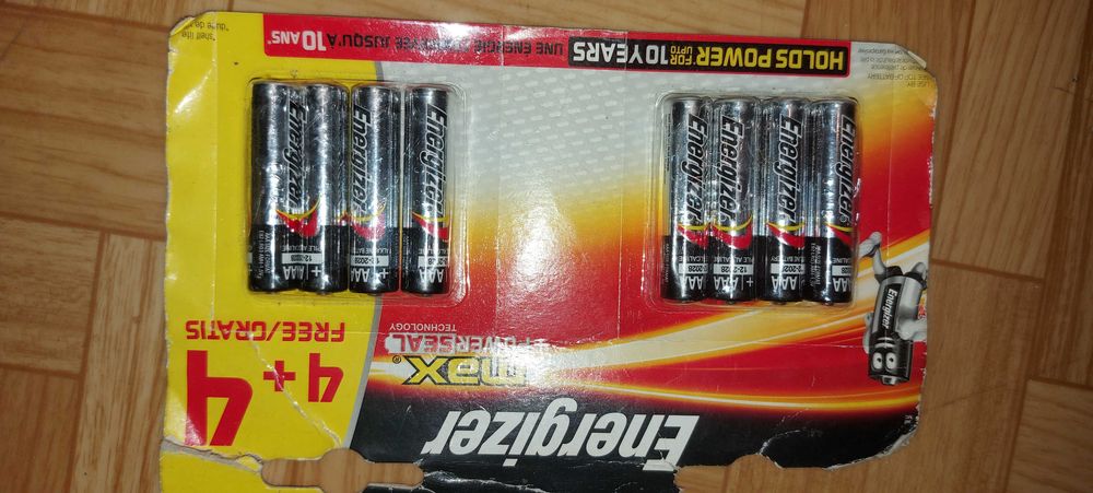 Батарейки ENERGIZER AAA MAX 4+4 шт