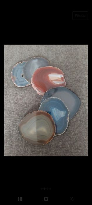 Vintage Stone Coaster Bases430582289987676161
