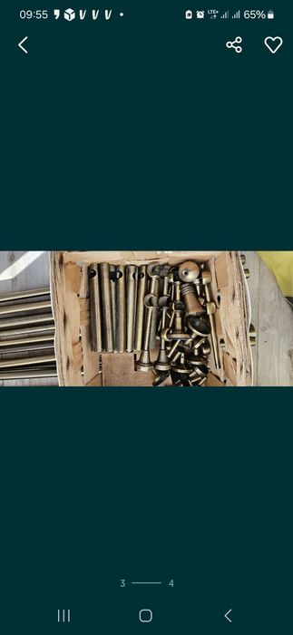 Zasłony 137x240 35szt i karnisze