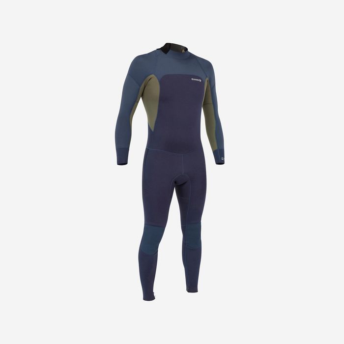 Fato de SURF Homem 500 Neopreno 3/2 mm Azul Caqui