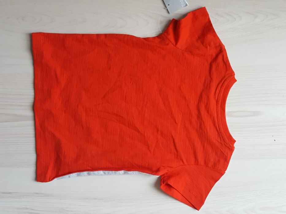 koszulka bluzka t-shirt 2-3 latka nowa 92 neon 98 zielona czerwona