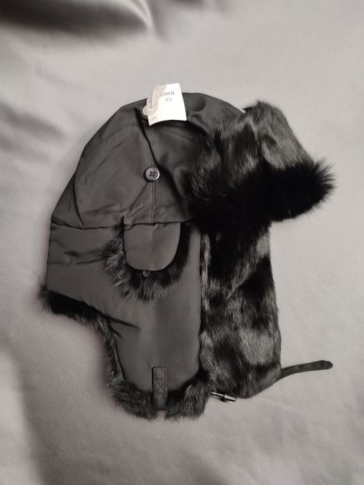 Нова тепла вушанка шапка ушанка