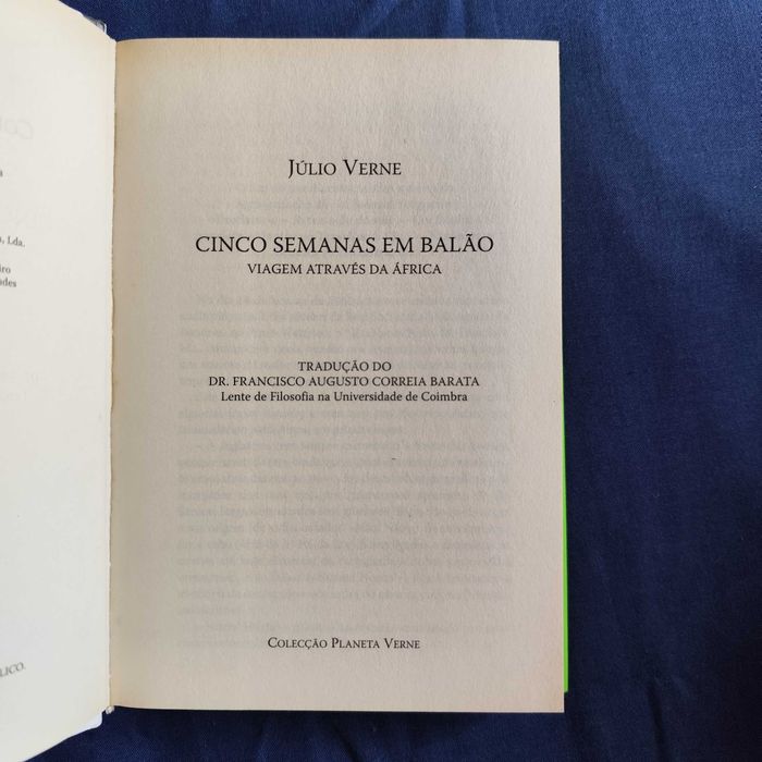 Júlio Verne - Cinco Semanas de Balão