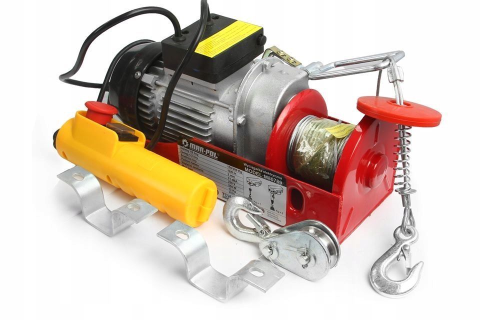 Wyciągarka Linowa Elektryczna 230V 300Kg Wciągarka