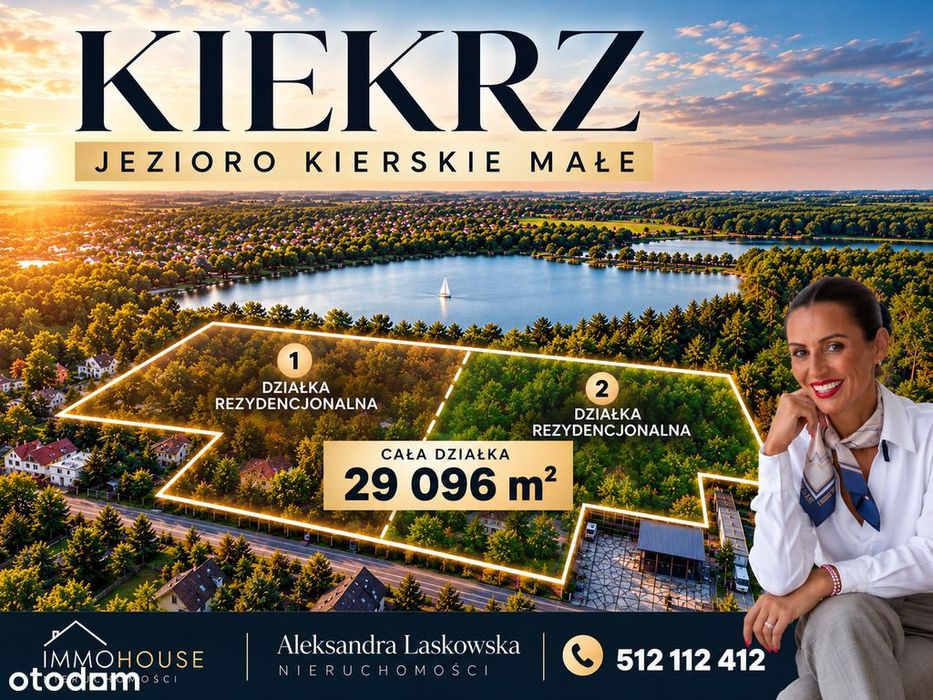 Kiekrz - linia brzegowa - 3 HA - rezydencjalna