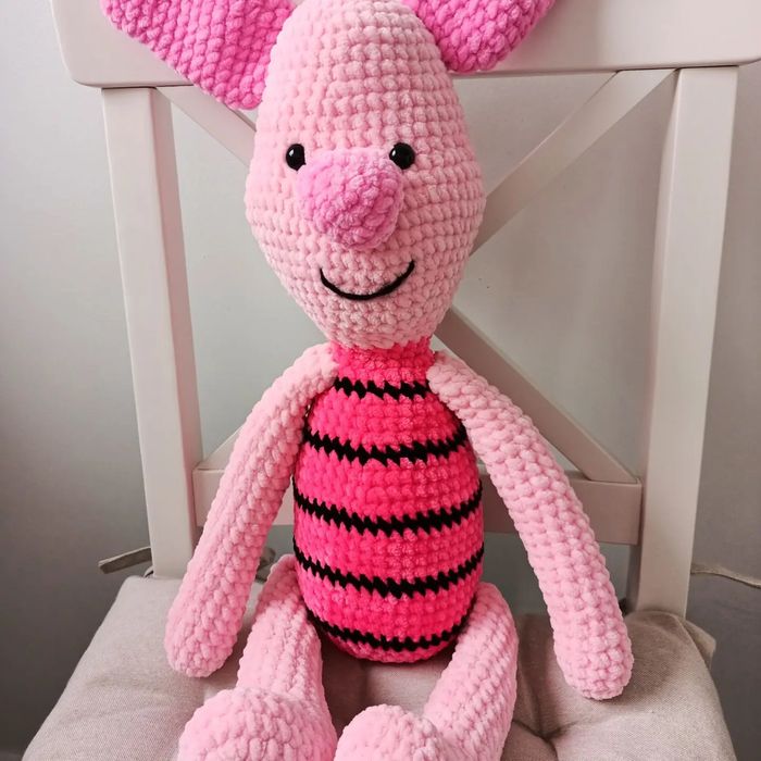 Maskotka hand made Kubuś Puchatek lub Prosiaczek