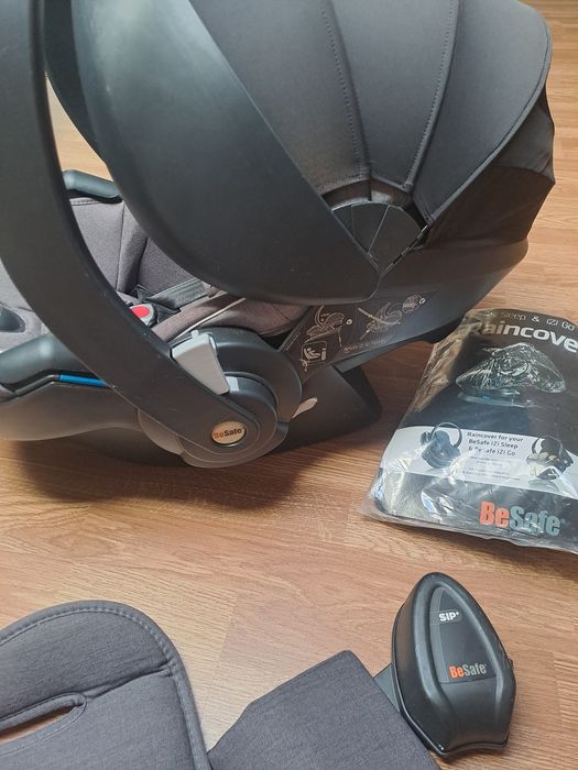 Cadeira auto BeSafe + acessórios