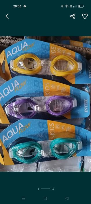 Okulary Okularki do pływania dla dzieci Intex55602