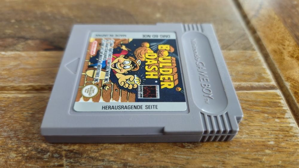 Boulder Dash – Nintendo Game Boy Classic