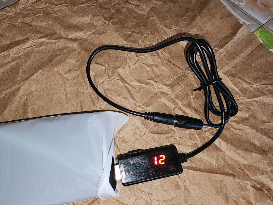 Кабель для роутеру від павербанку DC бустер 9v 12v