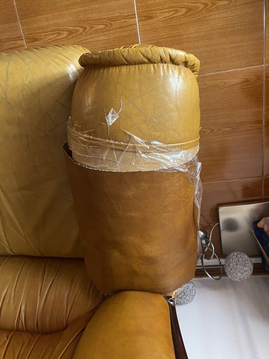 Sofás em pelo (conjunto)