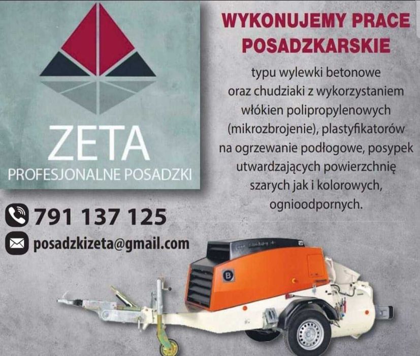 Posadzki Wylewki Tynki Osuszanie Chudziaki Mixokret