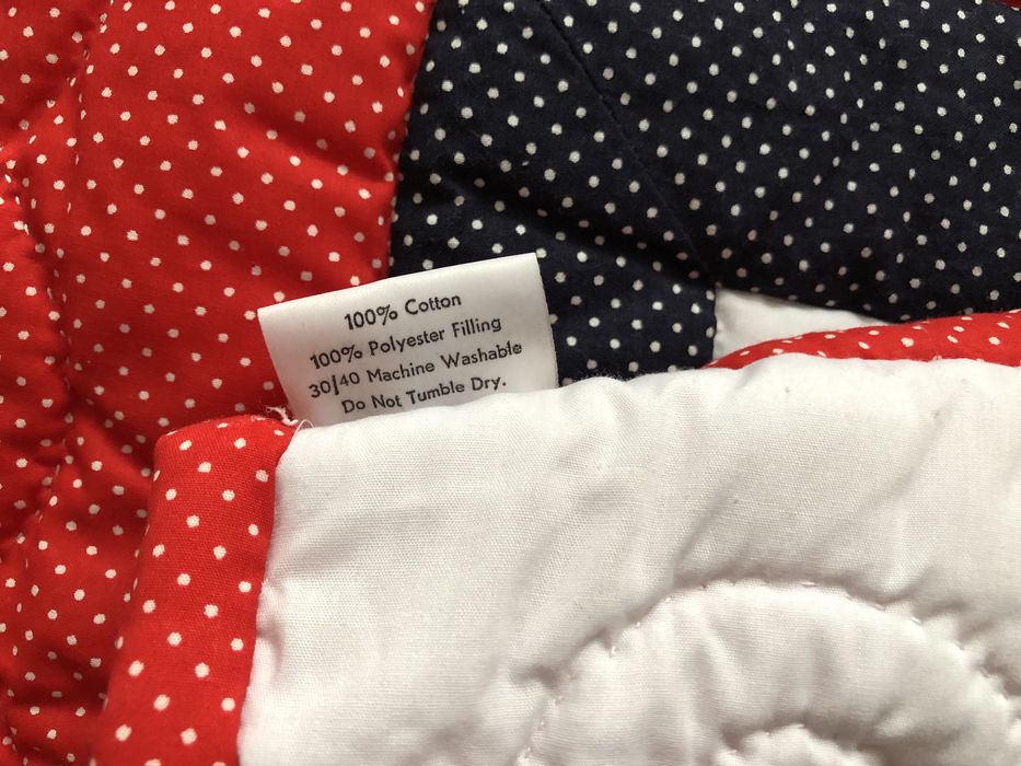 Покрывало, одеяло  пэчворк . Ручная работа. 135*110 .