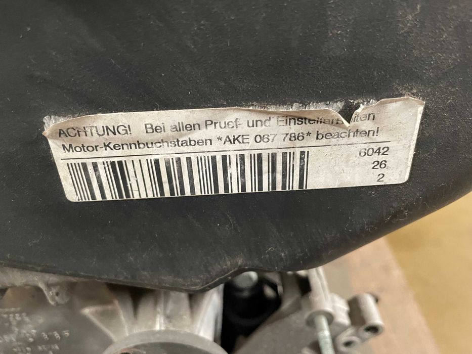 Motor Audi 2.5TDI 180CV REF:AKE