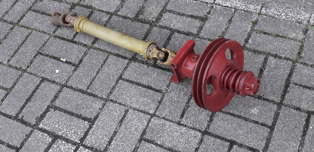 transmissao com polia e embraeagem