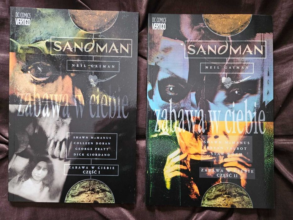 "Sandman Zabawa w ciebie " Tom 1 i 2 Neil Gaiman