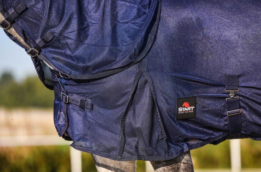 Derka siatkowa START Combo z szyją +belly navy ochrona przed owadami