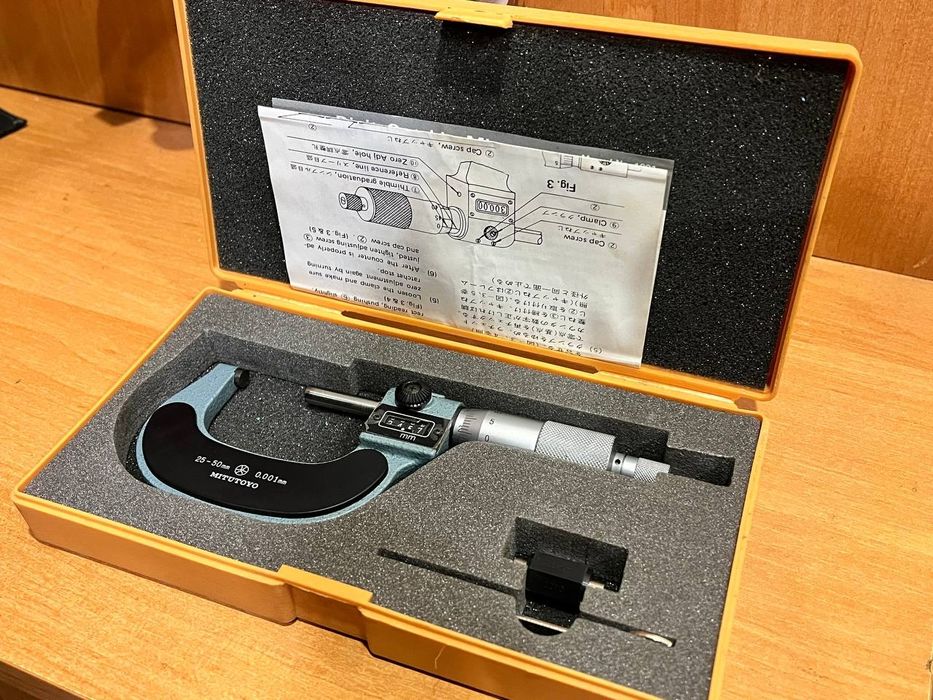 Микрометр механический Mitutoyo 25–50 мм