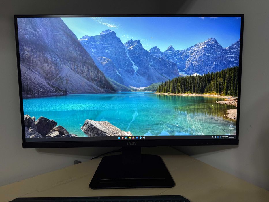 MSI MP273U 27” 4K IPS UHD | Caixa | Acessórios