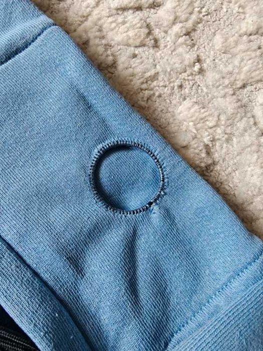 C.P. Company Bluza z Kapturem Lens Soczewka Niebieska M