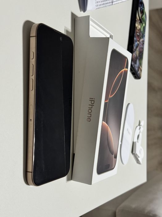 Iphone 16 pro max  256gb Gold desert