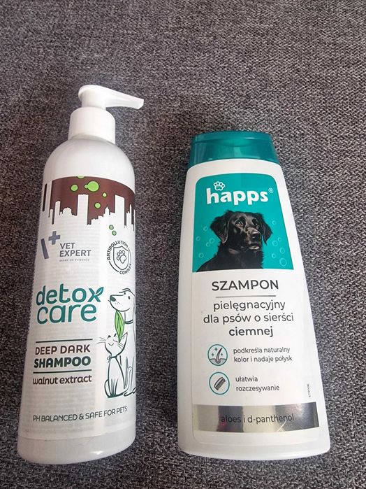 Vet Expert Deep Dark szampon + szampon Happs