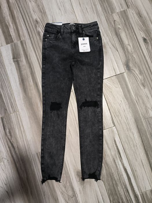 New look нові джинси рванки з потертостями для дівчинки 10 років 140 с