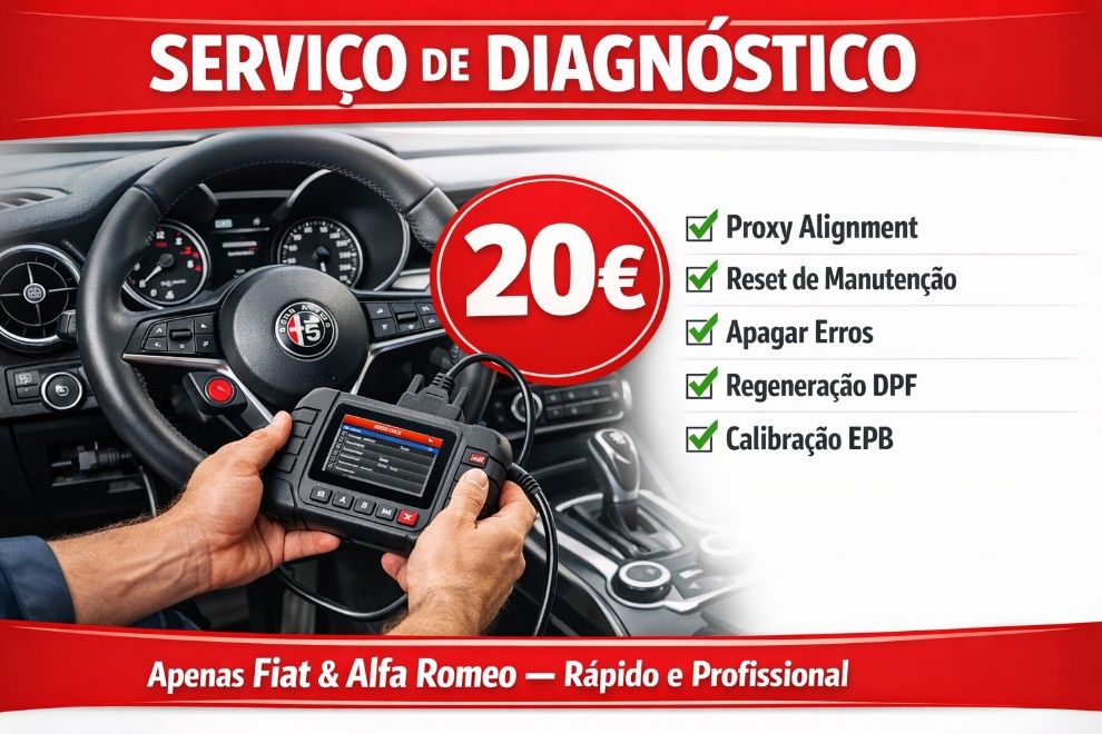 Diagnóstico Profissional para veículos Fiat & Alfa Romeo (((Proxy Alignment))))