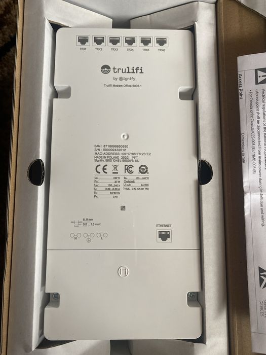 Sprzedam modem LiFi Signify TruLifi Office 6002.1