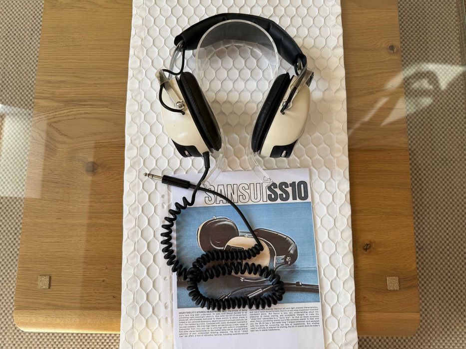 SANSUI SS-10 Słuchawki Top Hi-Fi Stereo