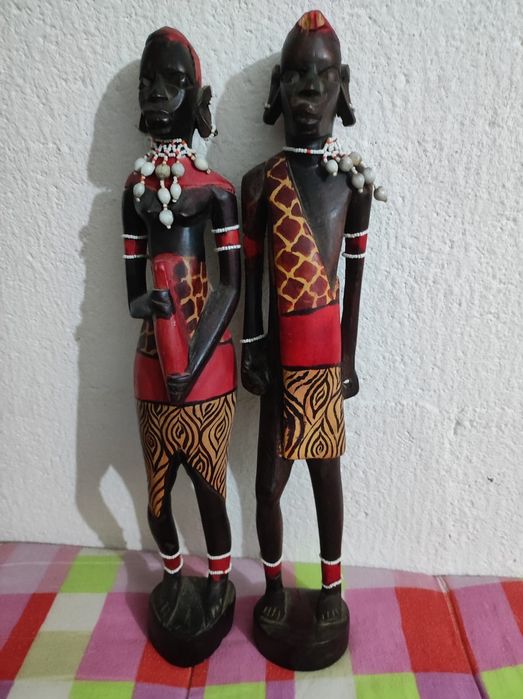 Várias peças decorativas