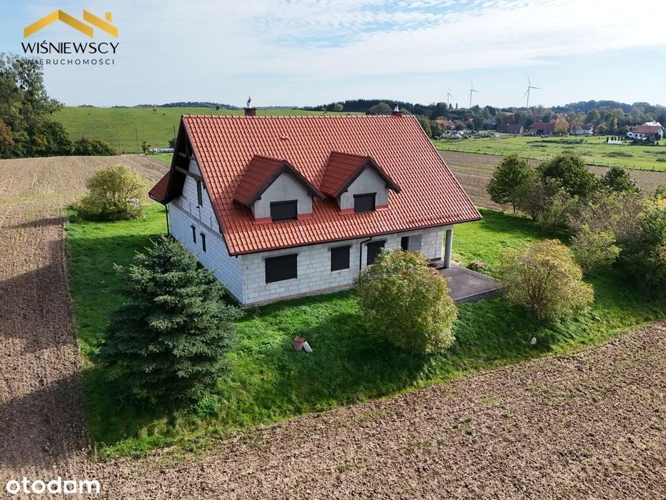 Dom w Majewie na działce 5612 m²