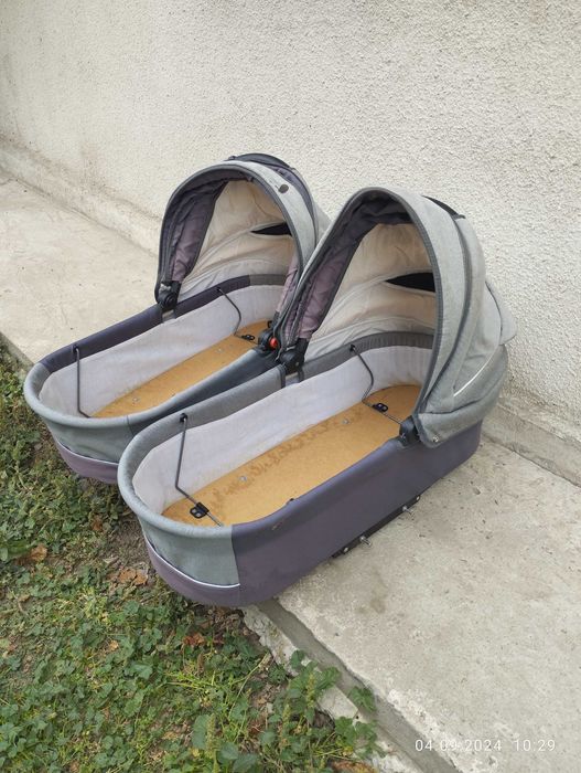 Коляска для двійнят 2 в 1