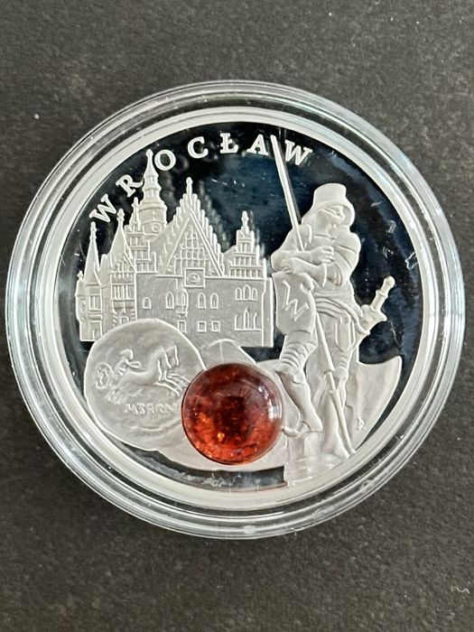 Szlak bursztynowy - moneta