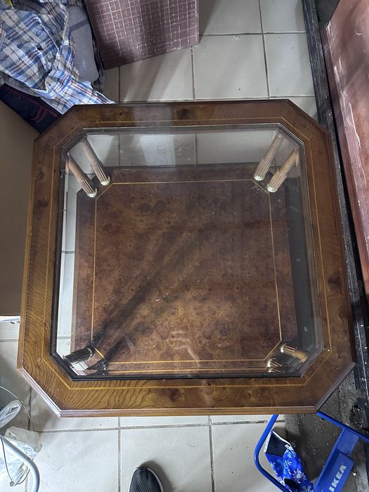 Mesa centro sala mogno