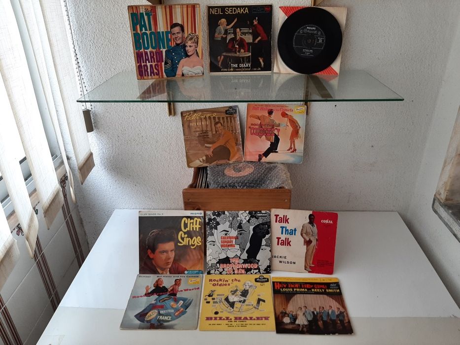 Singles antigos décadas 50,60...