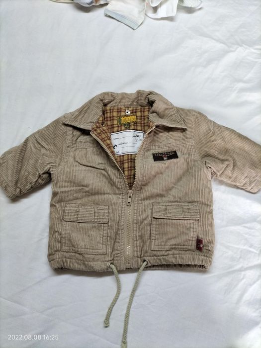 Blusao de bombazine de bebe -3 a 6 meses