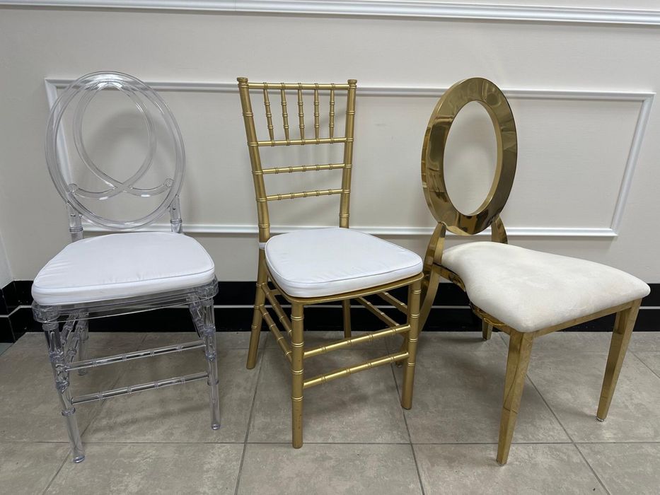 Wynajem krzesła na ślub, wesele, urodziny, chrzciny,event wypożyczenie