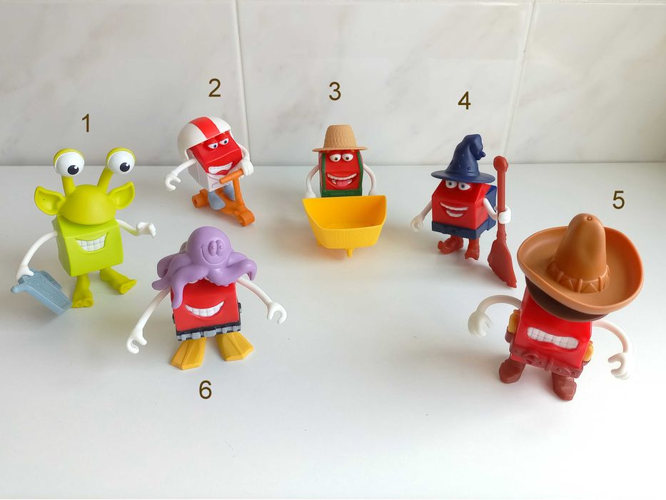 Happy Meal - bonecos de coleção McDonald's