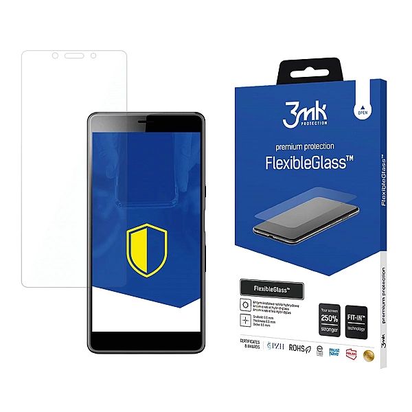 Szkło hybrydowe 3mk FlexibleGlass™ na Sony Xperia L3