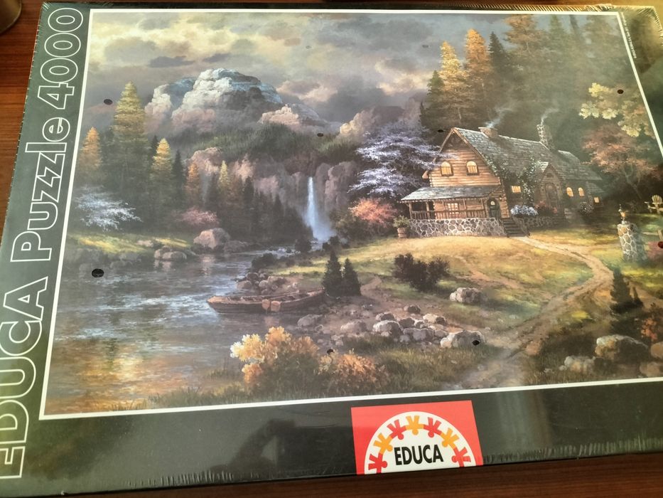 Educa 4000-Piece Puzzle – Mountain Refuge