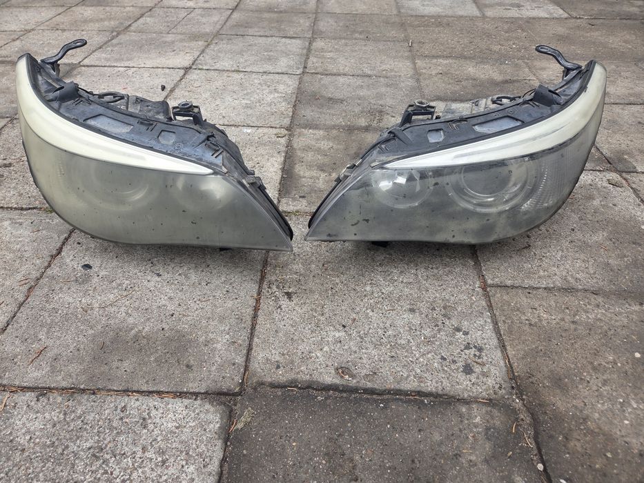 BMW e60 e61 komplet lamp dynamic xenon lewa prawa skrętna bixenon d1s eu