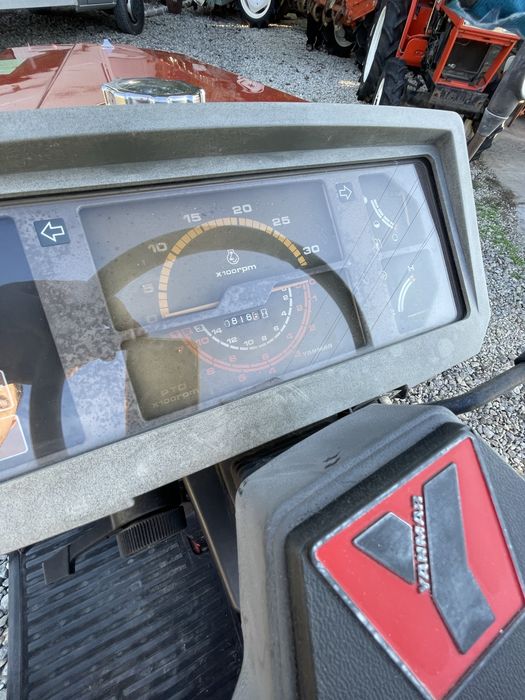 Японський мінітрактор Yanmar Forte F165 Фреза 3-х точка трактор 3-х цил. 4х4 Свіжий з Японії!