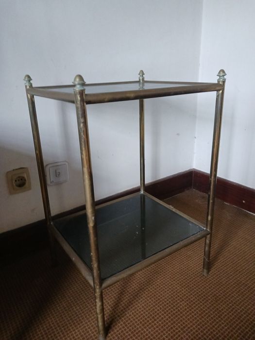Cama Solteiro Latão Vintage