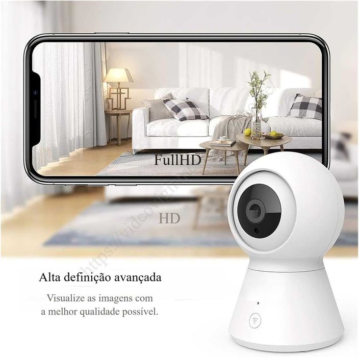 Câmara Full HD ‼️ Rotativa ‼️ Sem fios‼️ Deteção Movimento ‼️ Tuya
