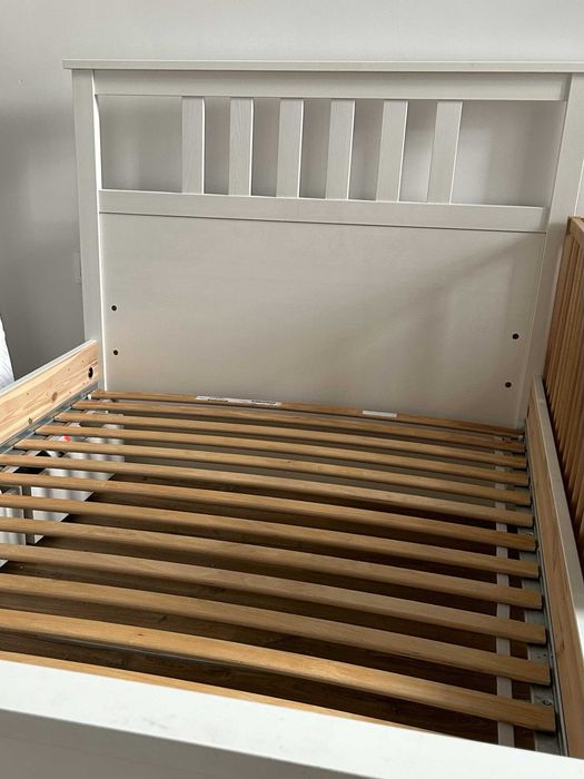 Łóżko Hemnes 120x200 cm IKEA białe